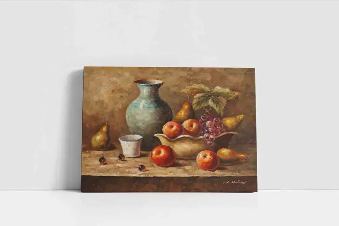 Elma Ve Armut | Kanvas Tablo | Cam Tablo | Mdf Tablo | B18038 - Görsel 2