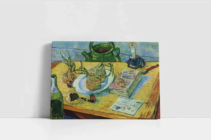 Yeşil Soğan | Kanvas Tablo | Cam Tablo | Mdf Tablo | B18045 - Görsel 2