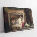 King Candaules Jean Leon Gerome | Kanvas Tablo | Cam Tablo | Mdf Tablo | B19001