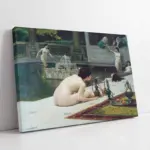 Lallumeuse De Narguile | Kanvas Tablo | Cam Tablo | Mdf Tablo | B19005