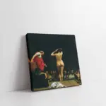 İnsan Pazarı J L Gerome | Kanvas Tablo | Cam Tablo | Mdf Tablo | B19011