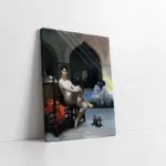 Hamamda Cariye | Kanvas Tablo | Cam Tablo | Mdf Tablo | B19014