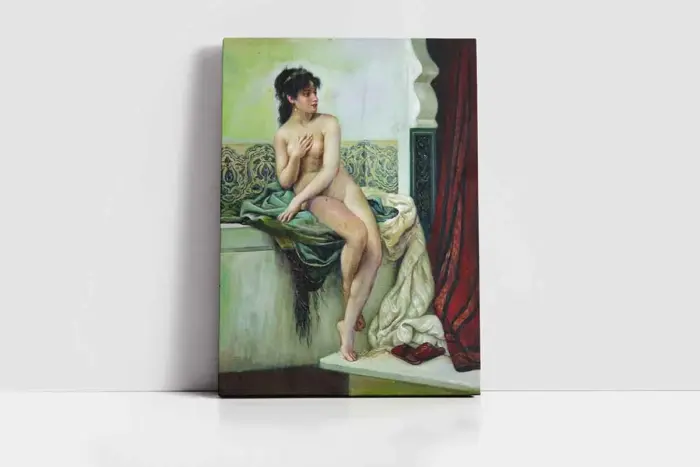 Hamamda Kadınlar | Kanvas Tablo | Cam Tablo | Mdf Tablo | B19029 - Görsel 2