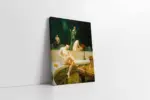 Hamamda Kadınlar | Kanvas Tablo | Cam Tablo | Mdf Tablo | B19030