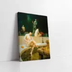 Hamamda Kadınlar | Kanvas Tablo | Cam Tablo | Mdf Tablo | B19030