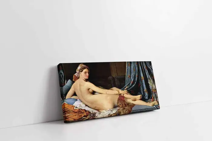 Büyük Odalık Ingres | Kanvas Tablo | Cam Tablo | Mdf Tablo | B19034 - Görsel 1
