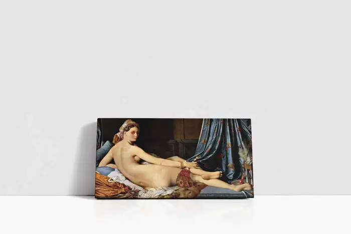 Büyük Odalık Ingres | Kanvas Tablo | Cam Tablo | Mdf Tablo | B19034 - Görsel 2