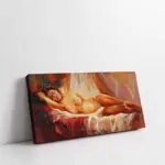 Uzanan Kadın | Kanvas Tablo | Cam Tablo | Mdf Tablo | B19036