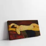 Uzanan Kadın Modigliani | Kanvas Tablo | Cam Tablo | Mdf Tablo | B19046