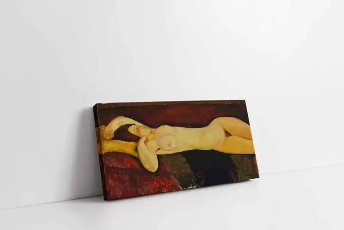 Uzanan Kadın Modigliani | Kanvas Tablo | Cam Tablo | Mdf Tablo | B19046 - Görsel 1