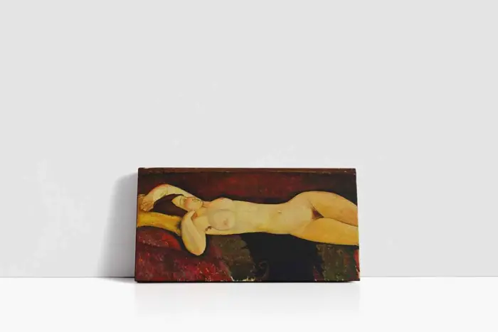 Uzanan Kadın Modigliani | Kanvas Tablo | Cam Tablo | Mdf Tablo | B19046 - Görsel 2