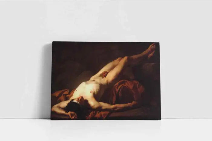 Nude Known As Hector | Kanvas Tablo | Cam Tablo | Mdf Tablo | B19052 - Görsel 2