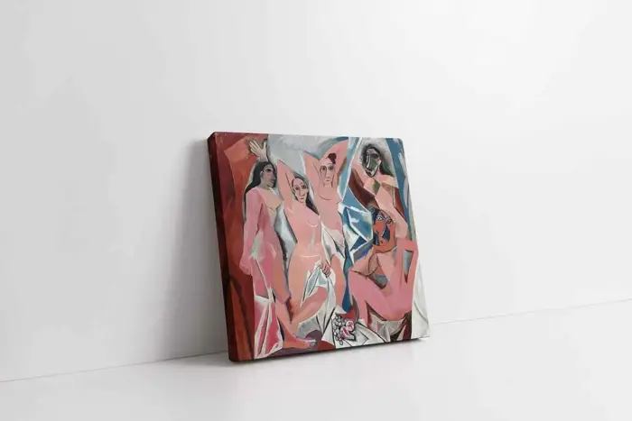 Avignonlu Kadınlar Pablo Picasso | Kanvas Tablo | Cam Tablo | Mdf Tablo | B19056 - Görsel 1