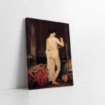 Le Coucher De Sapho | Kanvas Tablo | Cam Tablo | Mdf Tablo | B19071