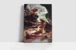 Fırtına Perileri Mağarası Edward Poynter | Kanvas Tablo | Cam Tablo | Mdf Tablo | B19075 - Görsel 2