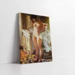 Dans Le Cabinet De Toilette | Kanvas Tablo | Cam Tablo | Mdf Tablo | B19078