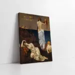 Young Women On The Seashore | Kanvas Tablo | Cam Tablo | Mdf Tablo | B19081