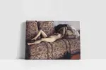 Nude On A Couch | Kanvas Tablo | Cam Tablo | Mdf Tablo | B19083 - Görsel 2