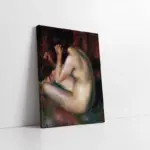 Desnudo De Espaldas | Kanvas Tablo | Cam Tablo | Mdf Tablo | B19088