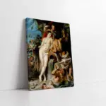 Toprak Ve Su Birliği (Anvers Ve Scheldt) P. P. Rubens | Kanvas Tablo | Cam Tablo | Mdf Tablo | B19094