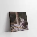 Enstürman Çalan Kadın | Kanvas Tablo | Cam Tablo | Mdf Tablo | B19100