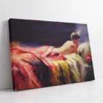 Uzanan Kadın | Kanvas Tablo | Cam Tablo | Mdf Tablo | B19104