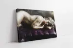 Uzanmış Kadın | Kanvas Tablo | Cam Tablo | Mdf Tablo | B19126