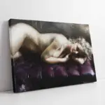 Uzanmış Kadın | Kanvas Tablo | Cam Tablo | Mdf Tablo | B19126