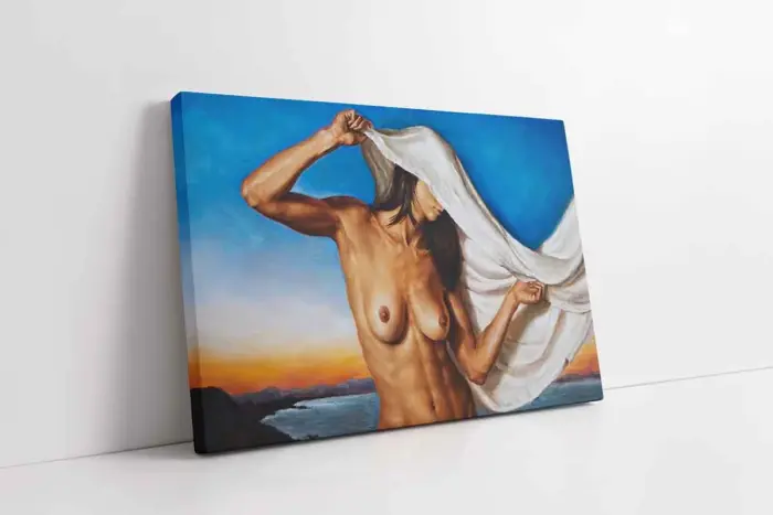 Kadın | Kanvas Tablo | Cam Tablo | Mdf Tablo | B19129 - Görsel 1