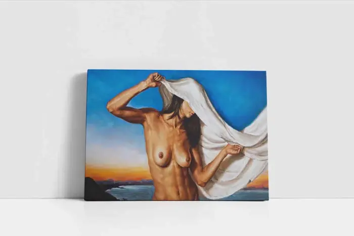 Kadın | Kanvas Tablo | Cam Tablo | Mdf Tablo | B19129 - Görsel 2
