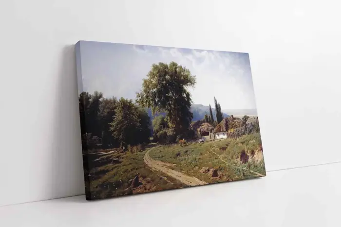 Köy | Kanvas Tablo | Cam Tablo | Mdf Tablo | B20003 - Görsel 1