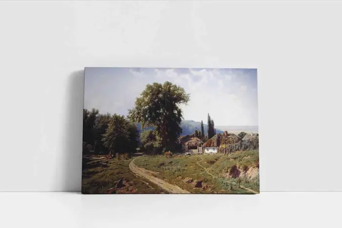 Köy | Kanvas Tablo | Cam Tablo | Mdf Tablo | B20003 - Görsel 2