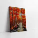 Sonbahar Orman | Kanvas Tablo | Cam Tablo | Mdf Tablo | B20016