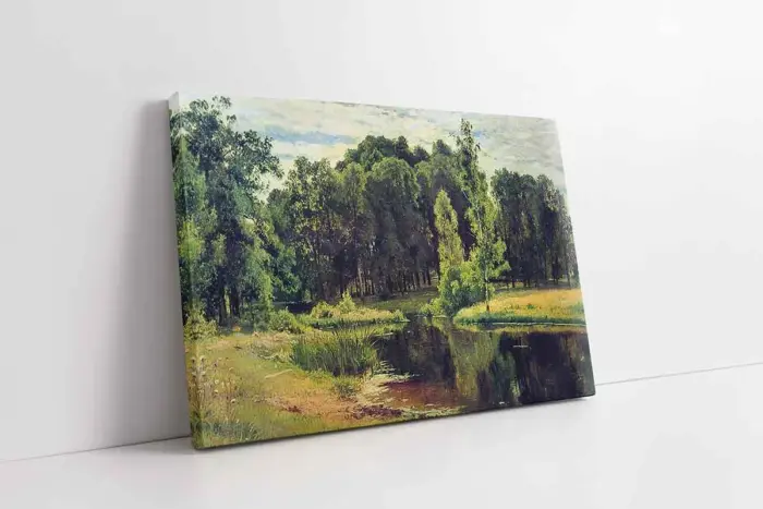 Gölet | Kanvas Tablo | Cam Tablo | Mdf Tablo | B20034 - Görsel 1