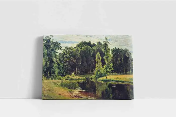 Gölet | Kanvas Tablo | Cam Tablo | Mdf Tablo | B20034 - Görsel 2