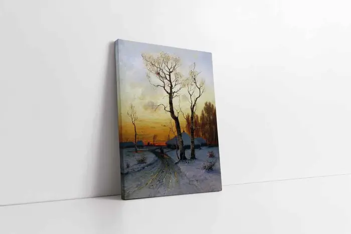 Kış | Kanvas Tablo | Cam Tablo | Mdf Tablo | B20072 - Görsel 1