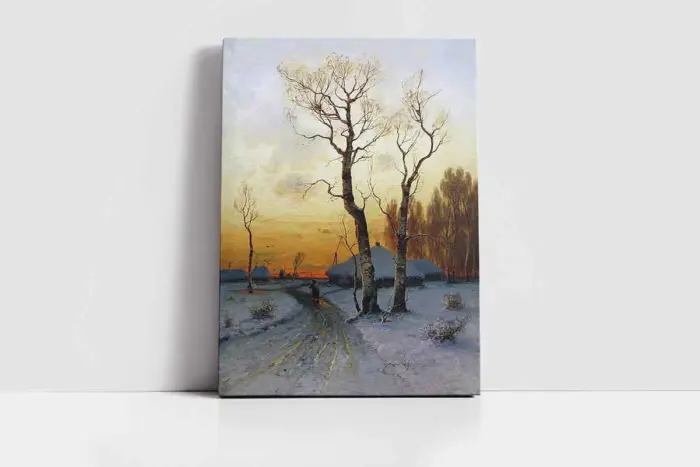 Kış | Kanvas Tablo | Cam Tablo | Mdf Tablo | B20072 - Görsel 2