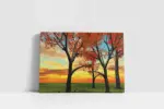 Sonbahar Ağaçları | Kanvas Tablo | Cam Tablo | Mdf Tablo | B20080 - Görsel 2
