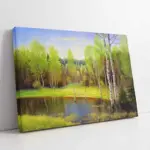 Soyut Orman | Kanvas Tablo | Cam Tablo | Mdf Tablo | B20091