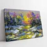 Rengarenk Soyut | Kanvas Tablo | Cam Tablo | Mdf Tablo | B20100