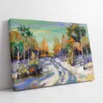 Rengarenk Soyut | Kanvas Tablo | Cam Tablo | Mdf Tablo | B20101