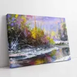 Rengarenk Soyut | Kanvas Tablo | Cam Tablo | Mdf Tablo | B20102