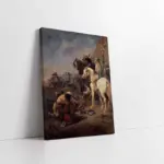 Cezayirde Avcılık | Kanvas Tablo | Cam Tablo | Mdf Tablo | B21053