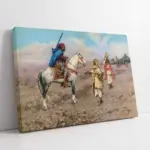 Çölde Kamp | Kanvas Tablo | Cam Tablo | Mdf Tablo | B21058