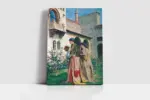Saray Bahçesi Kadınlar | Kanvas Tablo | Cam Tablo | Mdf Tablo | B21063 - Görsel 2