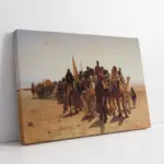 Mekkeye Giden Hacılar | Kanvas Tablo | Cam Tablo | Mdf Tablo | B21073