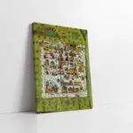 Diyarbakır Matrakçı Nasuh Minyatürü | Kanvas Tablo | Cam Tablo | Mdf Tablo | B21097