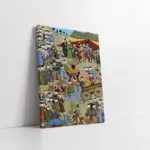 Esnaf Loncaları Levni Minyatürü | Kanvas Tablo | Cam Tablo | Mdf Tablo | B21102