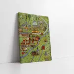 Eskişehir Matrahçı Nasuh Minyatürü | Kanvas Tablo | Cam Tablo | Mdf Tablo | B21103