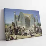 Özbekistan Semerkand | Kanvas Tablo | Cam Tablo | Mdf Tablo | B21112